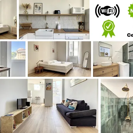 Apartmán Charmant Renove - Central & Spacieux - Les Freres De La Loc'